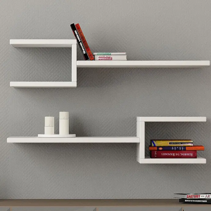 Estantes de pared flotantes