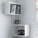 Estantería de esquina para pared